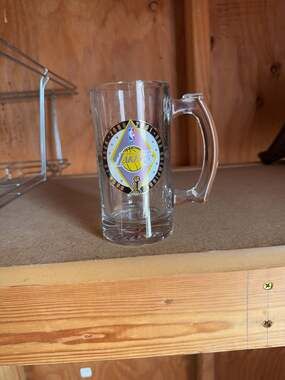 Vintage 2001 Los Angeles Lakers Back-to-Back NBA Champions Beer Mug